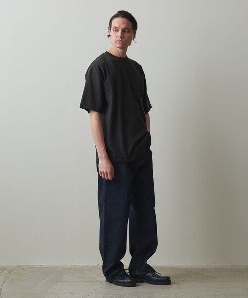 Steven Alan（スティーブンアラン）の「＜Steven Alan＞ パック チューブボディ ショートスリーブ Tシャツ（Tシャツ/カットソー・メンズ・ダークグレー/ホワイト/ライトグレー/ブラック・S/M/L）」の7枚目の写真