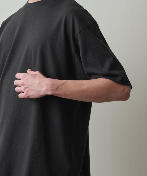 Steven Alan（スティーブンアラン）の「＜Steven Alan＞ パック チューブボディ ショートスリーブ Tシャツ（Tシャツ/カットソー・メンズ・ダークグレー/ホワイト/ライトグレー/ブラック・S/M/L）」の15枚目の写真