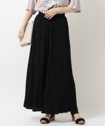 Cutie Blonde | ◆ランダムプリーツがポイント! 毎日穿きたくなるイージーワイドパンツ(その他パンツ)