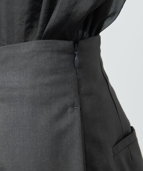 マルゥ　ユナイテッドアローズ　タック　ショートパンツ　ブラック セール】＜MARW UNITED ARROWS＞タック ショートパンツ（その他