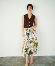 GRACE CONTINENTAL | ダブルフロントニットジレ(ベスト)