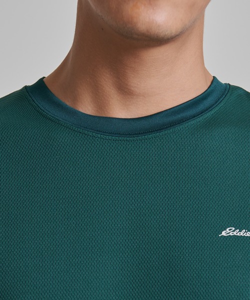 Eddie Bauer(エディーバウアー)の「ポリメッシュ 半袖 Tシャツ(Tシャツ/カットソー・メンズ・サックスブルー/グリーン/ホワイト/ネイビー・S/XXL/XL/L/M)」の6枚目の写真