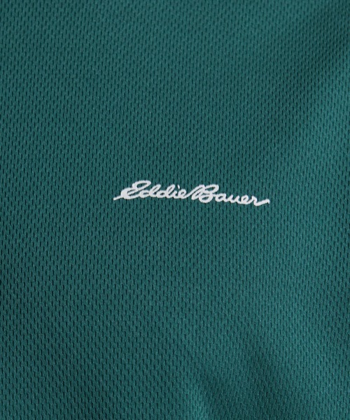 Eddie Bauer(エディーバウアー)の「ポリメッシュ 半袖 Tシャツ(Tシャツ/カットソー・メンズ・サックスブルー/グリーン/ホワイト/ネイビー・S/XXL/XL/L/M)」の7枚目の写真
