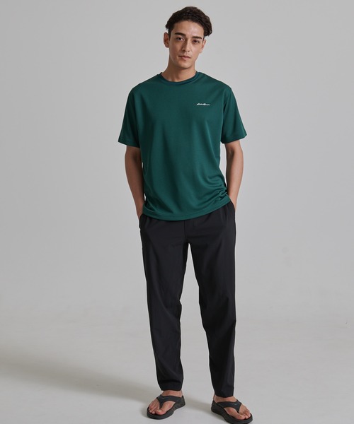 Eddie Bauer(エディーバウアー)の「ポリメッシュ 半袖 Tシャツ(Tシャツ/カットソー・メンズ・サックスブルー/グリーン/ホワイト/ネイビー・S/XXL/XL/L/M)」の9枚目の写真
