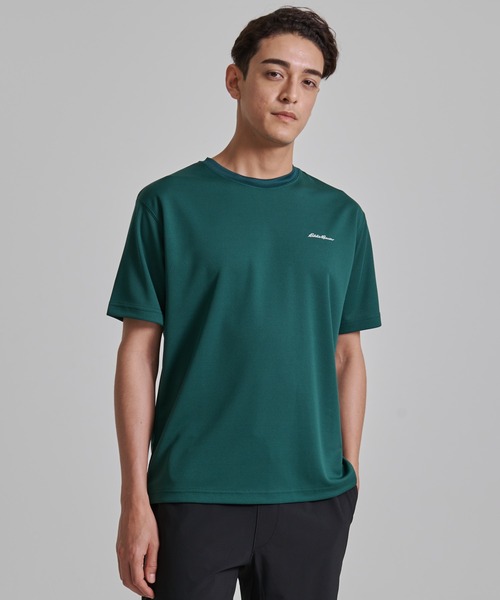 Eddie Bauer(エディーバウアー)の「ポリメッシュ 半袖 Tシャツ(Tシャツ/カットソー・メンズ・サックスブルー/グリーン/ホワイト/ネイビー・S/XXL/XL/L/M)」の16枚目の写真