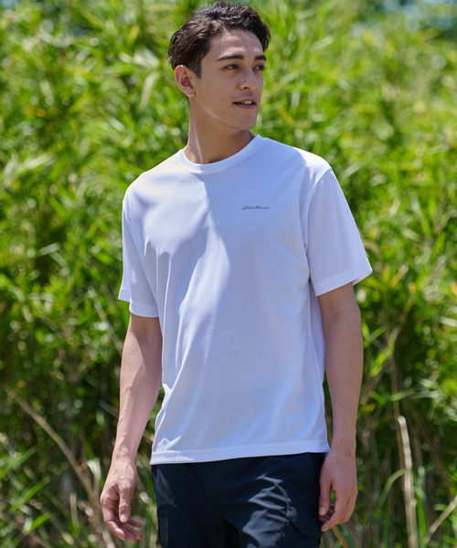 Eddie Bauer(エディーバウアー)の「ポリメッシュ 半袖 Tシャツ(Tシャツ/カットソー・メンズ・サックスブルー/グリーン/ホワイト/ネイビー・S/XXL/XL/L/M)」の12枚目の写真