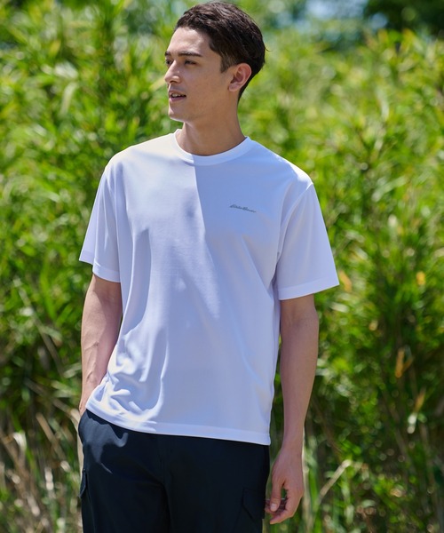 Eddie Bauer(エディーバウアー)の「ポリメッシュ 半袖 Tシャツ(Tシャツ/カットソー・メンズ・サックスブルー/グリーン/ホワイト/ネイビー・S/XXL/XL/L/M)」の13枚目の写真