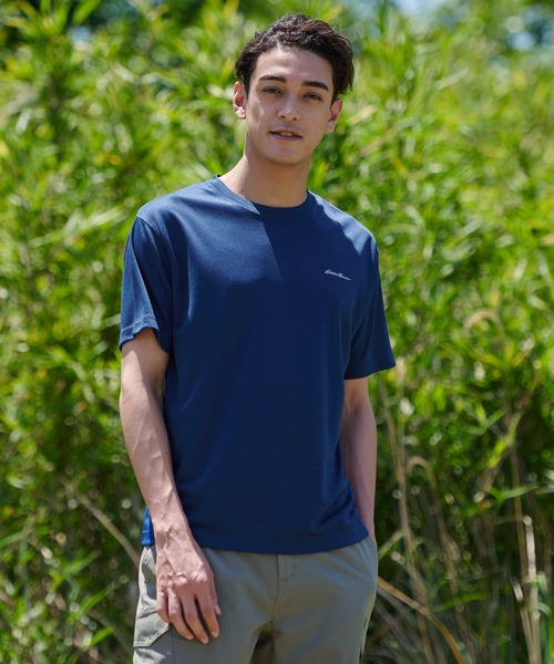 Eddie Bauer(エディーバウアー)の「ポリメッシュ 半袖 Tシャツ(Tシャツ/カットソー・メンズ・サックスブルー/グリーン/ホワイト/ネイビー・S/XXL/XL/L/M)」の19枚目の写真