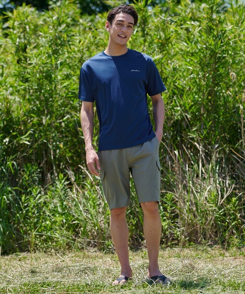 Eddie Bauer(エディーバウアー)の「ポリメッシュ 半袖 Tシャツ(Tシャツ/カットソー・メンズ・サックスブルー/グリーン/ホワイト/ネイビー・S/XXL/XL/L/M)」の21枚目の写真