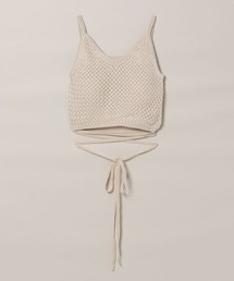 JEANASIS | コードレースニットブラTOP/115358(タンクトップ)