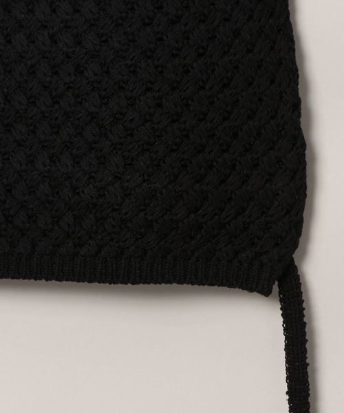 JEANASIS(ジーナシス)の「コードレースニットブラTOP/115358(タンクトップ・レディース・オフホワイト/ブラック/オレンジ系その他・FREE)」の16枚目の写真