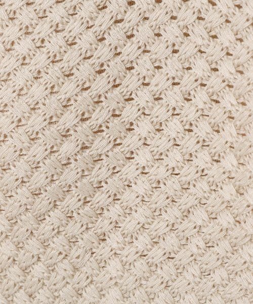 JEANASIS(ジーナシス)の「コードレースニットブラTOP/115358(タンクトップ・レディース・オフホワイト/ブラック/オレンジ系その他・FREE)」の21枚目の写真