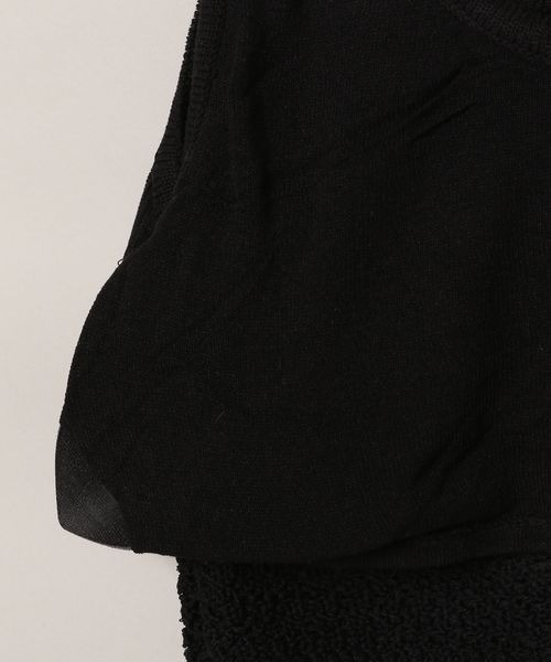 JEANASIS(ジーナシス)の「コードレースニットブラTOP/115358(タンクトップ・レディース・オフホワイト/ブラック/オレンジ系その他・FREE)」の19枚目の写真