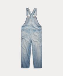 RRL・インディゴヴィンテージ加工オーバーオール メンズS 美品 RRL RALPH LAUREN ダブルアールエル オーバーオール メンズ