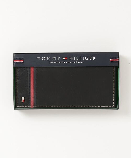 【TOMMY HILFIGER/トミーヒルフィガー】レザーロングウォレット