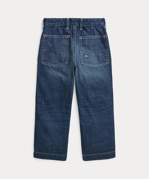 POLO RALPH LAUREN CHILDRENSWEAR（ポロ ラルフ ローレン チルドレンズウェア）の「ディストレスト ジーンズ（デニムパンツ・キッズ・ブルー・7/6/4/3/2）」の3枚目の写真