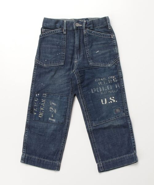 POLO RALPH LAUREN CHILDRENSWEAR（ポロ ラルフ ローレン チルドレンズウェア）の「ディストレスト ジーンズ（デニムパンツ・キッズ・ブルー・7/6/4/3/2）」の6枚目の写真