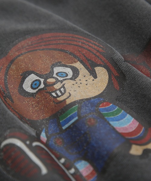 SIDEWAY STANCE（サイドウェイスタンス）の「【SIDEWAY STANCE】ピグメント加工 オリジナルプリント 長袖Tシャツ（Tシャツ/カットソー・メンズ・ブラック/ブラウン系1/ブラウン系/ブラック系/ブラック系1/ブラウン・SMALL/LARGE/MEDIUM/X-LARGE）」の17枚目の写真