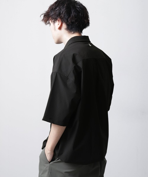 GERRY(ジェリー)の「【GERRY】ストレッチ ナイロン タスラン メッシュポケット 半袖シャツ(シャツ/ブラウス・メンズ・ブラック/ベージュ/カーキ・MEDIUM/LARGE/X-LARGE)」の6枚目の写真