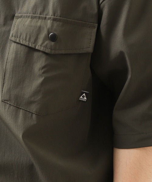 GERRY(ジェリー)の「【GERRY】ストレッチ ナイロン タスラン メッシュポケット 半袖シャツ(シャツ/ブラウス・メンズ・ブラック/ベージュ/カーキ・MEDIUM/LARGE/X-LARGE)」の22枚目の写真