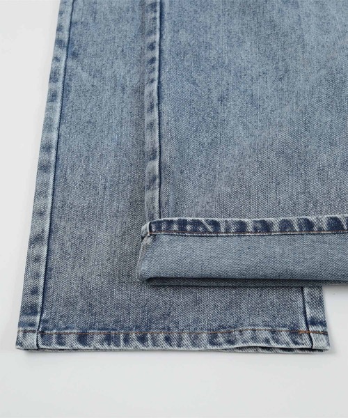 miette（ミエット）の「サイドスリットダメージデニム（デニムパンツ・レディース・ブルー系その他/ブラック/グレー・S）」の18枚目の写真