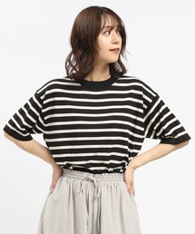 GLOBAL WORK Smile Seed Store | UVサマーニットTシャツ半袖/992452(ニット/セーター)