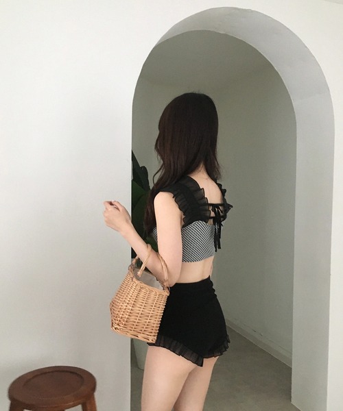 RiLi(リリ)の「シアーフリルスイムウェア【RL】(水着)」 - WEAR RiLi(リリ)の「シアーフリルスイムウェア【RL】(水着)」 - WEAR