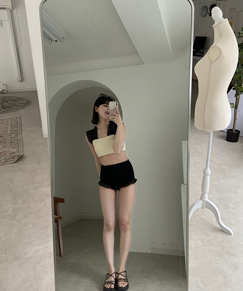 RiLi(リリ)の「シアーフリルスイムウェア【RL】(水着)」 - WEAR RiLi(リリ)の「シアーフリルスイムウェア【RL】(水着)」 - WEAR
