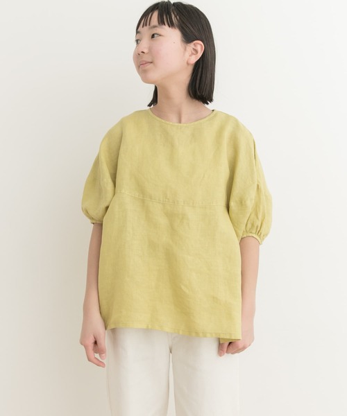 JUNKO SHIMADA　リネン100%　バルーンスリーブブラウス　麻　変型 URBAN RESEARCH DOORS（アーバンリサーチドアーズ）の「『親子