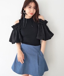 ニット/セーター（ブラック/黒色系・半袖）ファッション通販 - ZOZOTOWN