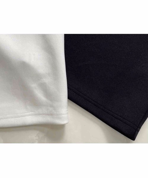 M y u（ミュー）の「フリル×チュール オープンショルダー TOPS（Tシャツ/カットソー・レディース・ブラック/ホワイト・SM/ML）」の11枚目の写真