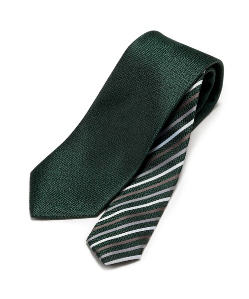 TOKYO SHIRTS（トウキョウシャツ）の「チェンジナロータイ ベーシックネクタイ（ネクタイ・メンズ・ネイビー系3/ネイビー系4/ネイビー系5/ワイン系3/ワイン系4/ブルー系2/ネイビー系2/チャコールグレー/カーキ系2/ワイン系2/ブルー系1/カーキ系1/ネイビー系1/ベージュ系/ワイン系1・FREE）」の3枚目の写真