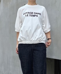 Munich | コットンジャージレタードプリントプルオーバー(Tシャツ/カットソー)