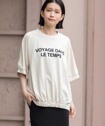 Munich | コットンジャージレタードプリントプルオーバー(Tシャツ/カットソー)