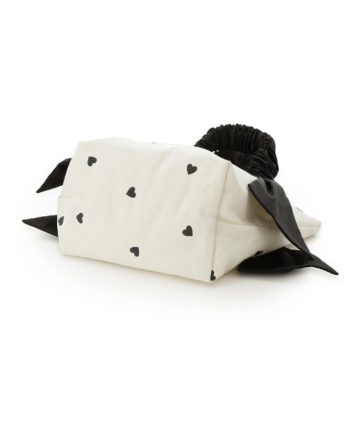 SNIDEL HOME（スナイデルホーム）の「オーガニックキャンバストート -SMALL-（HEART）（トートバッグ・レディース・ブラック/ライトピンク・FREE）」の11枚目の写真