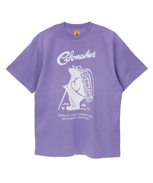 COBMASTER（コブマスター）の「【COBMASTER/コブマスター】COB FRONT LOGO Tee7241/半袖Tシャツ（Tシャツ/カットソー・メンズ・ブラック/イエロー/パープル/オートミール/グリーン/ホワイト・X-LARGE/LARGE/MEDIUM/SMALL）」の5枚目の写真