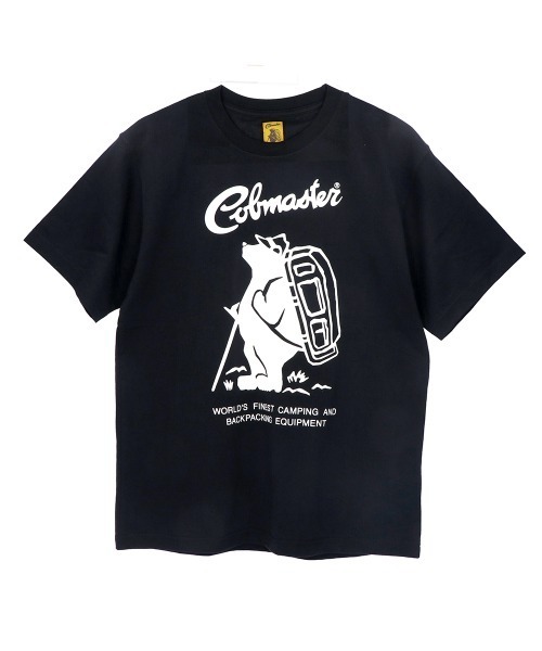 COBMASTER（コブマスター）の「【COBMASTER/コブマスター】COB FRONT LOGO Tee7241/半袖Tシャツ（Tシャツ/カットソー・メンズ・ブラック/イエロー/パープル/オートミール/グリーン/ホワイト・X-LARGE/LARGE/MEDIUM/SMALL）」の2枚目の写真