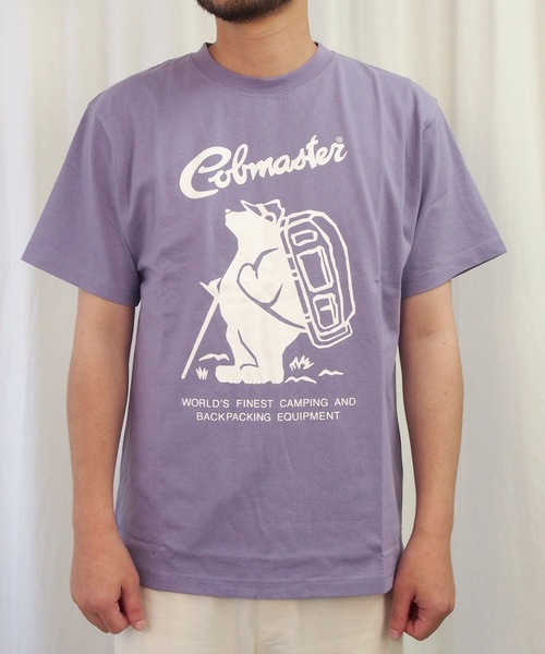 COBMASTER（コブマスター）の「【COBMASTER/コブマスター】COB FRONT LOGO Tee7241/半袖Tシャツ（Tシャツ/カットソー・メンズ・ブラック/イエロー/パープル/オートミール/グリーン/ホワイト・X-LARGE/LARGE/MEDIUM/SMALL）」の10枚目の写真