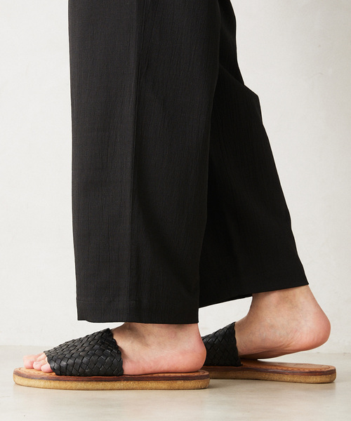 JOURNAL STANDARD relume（ジャーナルスタンダード　レリューム）の「MOHINDERS / モヒンダーズ WOVEN LEATHER SANDALS（サンダル・メンズ・ブラック/ベージュ・90/100/110）」の11枚目の写真