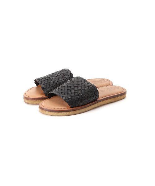 JOURNAL STANDARD relume（ジャーナルスタンダード　レリューム）の「MOHINDERS / モヒンダーズ WOVEN LEATHER SANDALS（サンダル・メンズ・ブラック/ベージュ・90/100/110）」の16枚目の写真