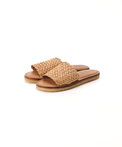 JOURNAL STANDARD relume（ジャーナルスタンダード　レリューム）の「MOHINDERS / モヒンダーズ WOVEN LEATHER SANDALS（サンダル・メンズ・ブラック/ベージュ・90/100/110）」の17枚目の写真