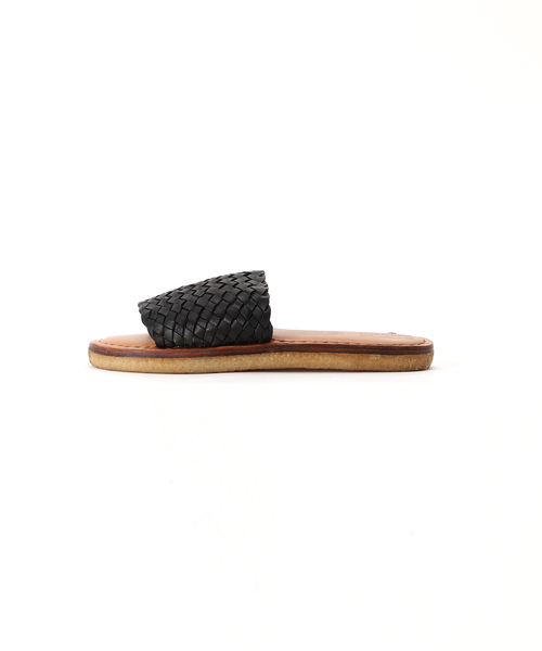 JOURNAL STANDARD relume（ジャーナルスタンダード　レリューム）の「MOHINDERS / モヒンダーズ WOVEN LEATHER SANDALS（サンダル・メンズ・ブラック/ベージュ・90/100/110）」の18枚目の写真