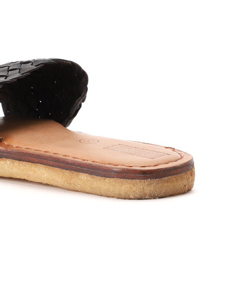 JOURNAL STANDARD relume（ジャーナルスタンダード　レリューム）の「MOHINDERS / モヒンダーズ WOVEN LEATHER SANDALS（サンダル・メンズ・ブラック/ベージュ・90/100/110）」の19枚目の写真