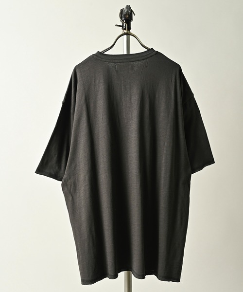 many men many mind（メニーメンメニーマインド）の「many men many mind /スラブ天竺ヘンリーTEE（Tシャツ/カットソー・メンズ・ホワイト/グレー/チャコールグレー・LARGE/MEDIUM）」の6枚目の写真