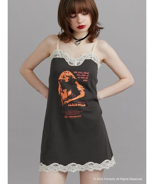 jouetie（ジュエティ）の「【JANIS】Lace Tunic Dress【コラボ】（ワンピース・レディース・ピンク/ブラック/ブルー・MEDIUM）」の16枚目の写真