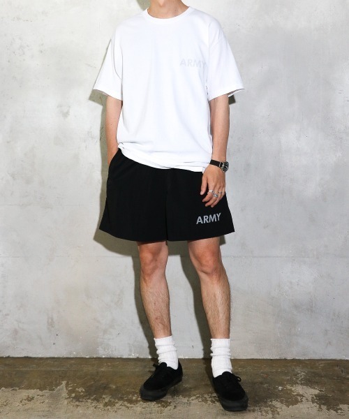 made in standard （メイドインスタンダード）の「MADE IN STANDARD / メイドインスタンダード ARMY SHORTS アーミープリント ショートパンツ（その他パンツ・メンズ・ブラック/パープル/ピンク/グレー/イエロー/カモフラージュ/オリーブ系・SMALL/MEDIUM/LARGE/X-LARGE）」の9枚目の写真