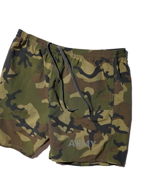 made in standard (メイドインスタンダード)の「MADE IN STANDARD / メイドインスタンダード ARMY SHORTS アーミープリント ショートパンツ(その他パンツ・メンズ・ブラック/パープル/ピンク/グレー/イエロー/カモフラージュ/オリーブ系/ブラウン系/ネイビー・SMALL/MEDIUM/LARGE/X-LARGE)」の12枚目の写真