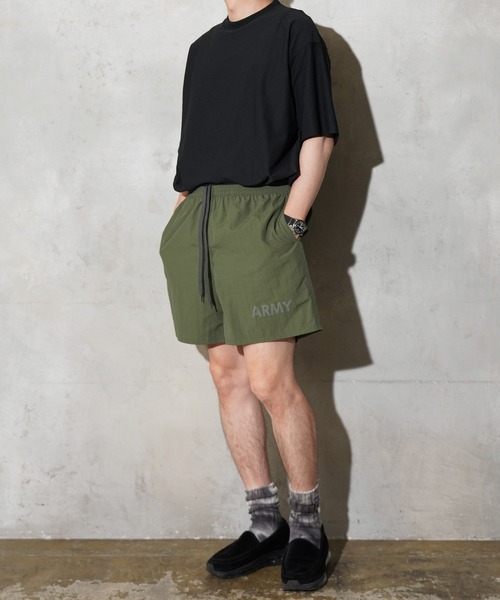 MADE IN STANDARD / メイドインスタンダード ARMY SHORTS