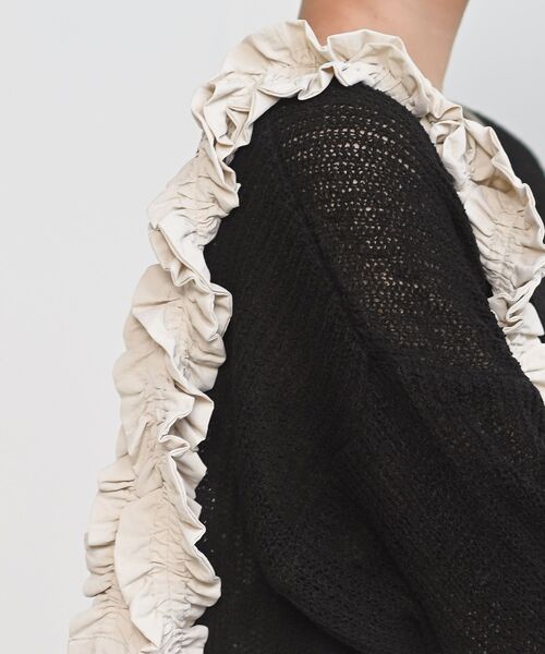 rps(アールピーエス)の「ナイロンアソートフリルBAG(ショルダーバッグ・レディース・アイボリー/ホワイト系その他4/ブラック系その他2/ブラック系その他3/ブラック・フリー)」の19枚目の写真