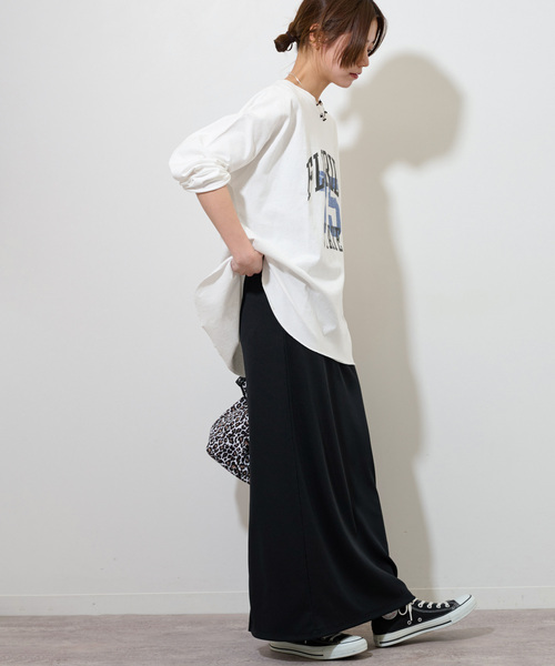 ルーズロゴロングTEE（Tシャツ／カットソー）｜JOURNAL STANDARD